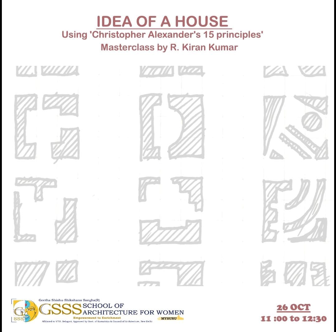 Read more about the article Masterclass on Christopher Alexander’s 15 Principles